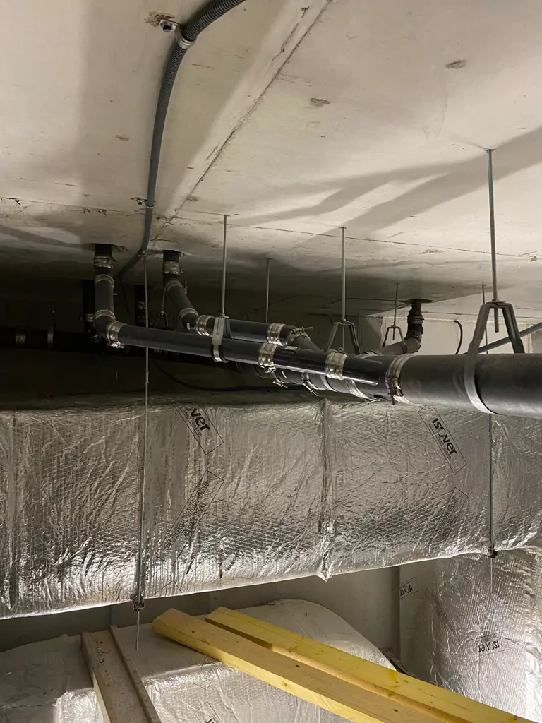 Gaines techniques en espace confiné